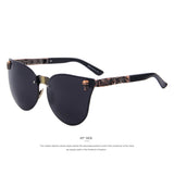 MERRY'S Women Gothic Sunglasses Men Skull Frame Metal Temple Sunglasses UV400