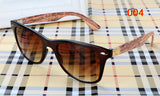 Wood Sunglasses Men Women Brand Vintage Coating Sun Glasses Gafas Retro Plastic Glasses