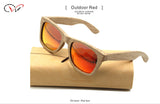 Real Wood Sunglasses Polairzed Woodem Glasses UV400 Real Wood Sunglasses Woodcgm Brand