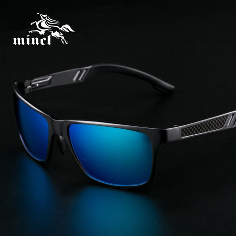 Aluminum Magnesium Sunglasses men polarizing sunglasses super light driving Sunglasses Goggle