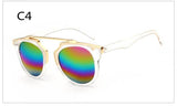 So Real sunglasses cd metal frame reflective mirror glasses men & women couple d style Brand