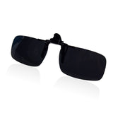 Polarized Night Vision Clip On Flip Up Driving Lens Glasses Sunglasses polycarbonate+Plastic