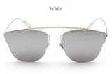 Contain Rose Gold!Alloy Cat Eye Sunglasses Cosy Shades Men Women Brand Sun Glasses H817