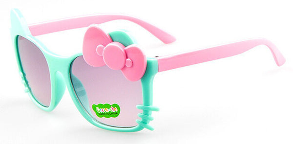 Style Kids Sunglasses children Princess baby Hello-Kitty glasses