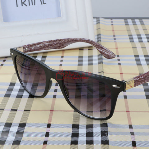 Wood Sunglasses Men Women Brand Vintage Coating Sun Glasses Gafas Retro Plastic Glasses