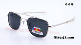 Air Force Army Flyer gafas Men Metal Polarized optical SUNGLASSES 57 mm 52 mm MILITARY sunglasses lunettes
