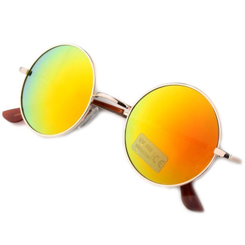 Sunglasses Women & Men Vintage Round Sun glasses