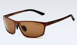 Aluminum Men's Polarized Sunglasses Sports Sunglass Men Driving Blue Mirror Sun Glasses Goggle VEITHDIA 6520 sunglasses