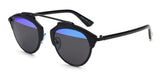 BOUTIQUE that cat's eye sunglasses glass Shades women men sun lenses frames Goggles Metal