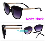 Retro Sunglasses Women Vintage Round Sun Glasses Gafas Metal Temples Sunglass