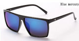 Steampunk Square Sunglasses Men SKULL Logo All Black Coating Sun Glasses Women Brand Retro gafas de sol