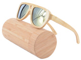 Golden sunglasses wood men women bamboo sun glasses brand UV400 polarized lense men shades sunglasses z6015