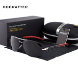 Men Design Polarized Driving Sports Rectangle Sun Glasses UV400 Sunglasses Men with Box
