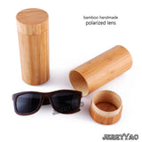 Bamboo sunglasses polarized sunglasses popular wooden sunglasses for