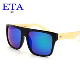 Bamboo Sunglasses Men Wooden Sunglasses Women Brand Mirror Original Wood Sun Glasses masculino