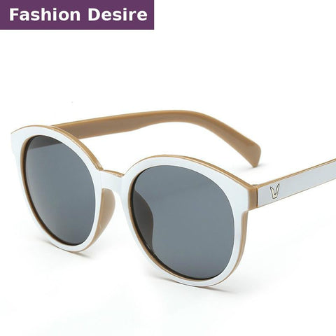 Oval Mirror Sunglasses Women Men Round Retro Brand Sun Glasses Gafas De Sol Mujer tyj298