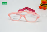 Children Glasses Frame 41 Mira Flexible No Screw, One-piece Optical Baby with Strap Cord Kids Eyeglasses