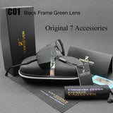 Aluminum Magnesium Polarized Sunglasses Men Driver Mirror Sun glasses Fishing Outdoor Sports men