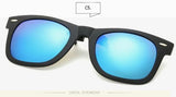 IVSTA JP806 Lenses Clip On Sunglasses Men Flip Up Clips Driving Sun Glasses Polarized Women Super Light myopia