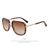 MERRY'S Men Sunglasses Classic Women Brand Metal Square Sun glasses UV400