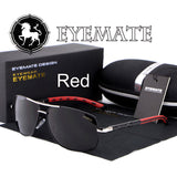 Men Design Polarized Driving Sports Rectangle Sun Glasses UV400 Sunglasses Men with Box