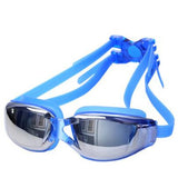 Men Anti Fog UV Protection Swimmer Sunglasses Professional Electroplate Goggles Glasses A020