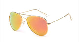 Men polarized sunglasses metal blue pink reflective sun glasses women brand polarised UV400 lentes de sol