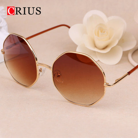 Sunglasses men women Classic Hexagon color film retro sun glasses brand vintage band sunglasses