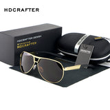 Men's UV400 Polarized coating Sunglasses men Driving Mirrors Sun Glasses for Man with Case Box