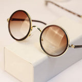 Glasses Women men retro roundness colours Sunglasses glasses