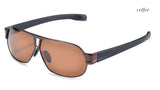 Sport polarized coating sunglasses Driving mirror for Porsche dimming glasses men polarized sunglasses man Goggle