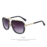 MERRY'S Men Sunglasses Classic Women Brand Metal Square Sun glasses UV400