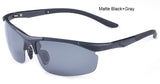 Sport Car Driving Polarized Sunglasses Men Half Frame TR90 Sun Glasses Light-Weight Driver Night Vision