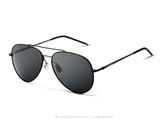 VEITHDIA Aluminum Magnesium Sunglasses Polarized Blue Lens Rotate 180 degrees leg Sun Glasses Men/Women 3618