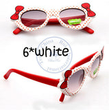 Princess bowknot heart sunglasses Glasses Eyeglasses eyeware anti UV 400 child
