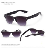 ARTORIGIN Half Frame Wood Sunglasses Women Men Wooden Glasses Rivet Brand Dropshipping AT014