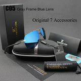 Aluminum Magnesium Polarized Sunglasses Men Driver Mirror Sun glasses Fishing Outdoor Sports men