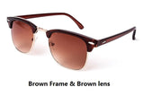 Half Alloy Club Sunglasses Classic Men Women Mirror Master Sun Glasses Gafas UV400 3016 YJ107