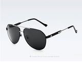 VEITHDIA Brand Stainless Steel Men's Sunglasses Polarized Mirror Driving Driving Sun Glasses men 3562