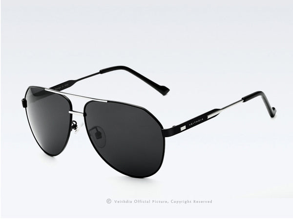 VEITHDIA Brand Stainless Steel Men's Sunglasses Polarized Mirror Driving Driving Sun Glasses men 3562