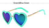 Children LOVE HEART Sunglasses Kids UV400 Mirror Sun Glasses Child