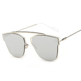 BOUTIQUE Cat Eye Sunglasses Women Alloy Frame Men Classic Sun glasses 8 Colour