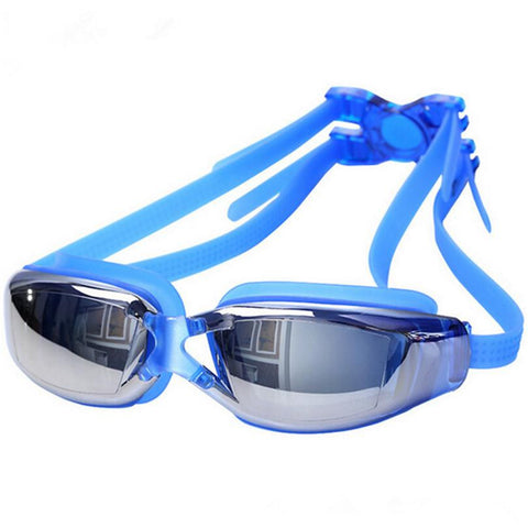 Men Anti Fog UV Protection Swimmer Sunglasses Professional Electroplate Goggles Glasses A020