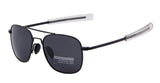 Army MILITARY AO Sunglasses American Optical Glass Lense Alloy Frame Quality Polarized Sunglasses