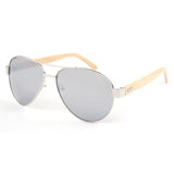 Bamboo Sports Sunglasses Men Wooden Sun glasses Women Brand UV400 Mirror Original Wood Glasses