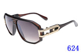 Men Sunglasses Women sunglasses Clear Lens Black UV-blocking with box 624 logo