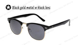 Retail Men's The Sun Glasses Retro Inspired Club Elegant Metal Star Master Sunglasses Women Gafas