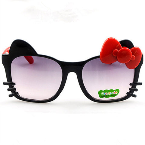 Style Kids Sunglasses children Princess baby Hello-Kitty glasses