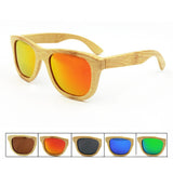 Skin-friendly Wooden Sunglasses Bamboo Sunglasses Brand Mirror Original Wood Goggles masculino