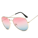 BOUTIQUE Brand Women Sunglasses Gradient Rimless Sunglasses Frog Mirror Gradient men Sunglasses